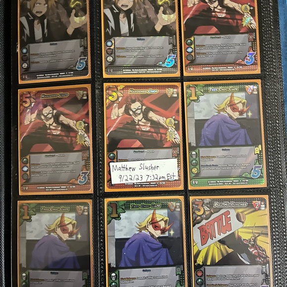 My hero academia 1st edition cards - Picture 11 of 14